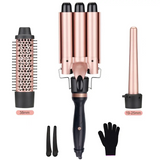 SixriverLady Waver Curling Iron Wand Set