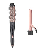 SixriverLady 2 in 1 Interchangeable Hot Air Brush and Curler