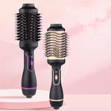 SixriverLady 3-in-1 Professional Blow Dryer Brush Hair Straightener