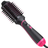 SixriverLady Brosse pour sèche-cheveux 4 en 1, brosse soufflante, sèche-cheveux et styler volumateur, rose