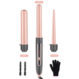 SixriverLady 3-in-1 Curling Iron Wand Roller