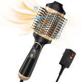 SixriverLady Brosse pour sèche-cheveux 4 en 1, brosse soufflante, sèche-cheveux et volumateur styler 